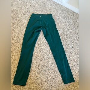 Aqua blue lulu capri pants